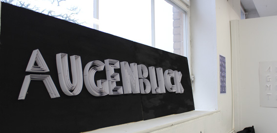 Detail einer Arbeit
